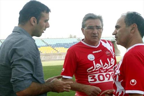 ملاقات سیدجلال با سرمربی "پرسپولیس" + عکس