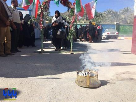 دانش آموزان بسیجی شهرستان سرباز به اردوی راهیان نور اعزام شدند+تصاویر